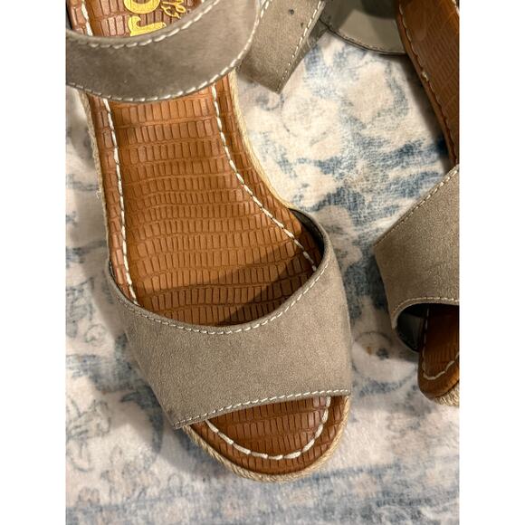 Circus by Sam Eldeman Delialiah Espadrille Woven Wedge Heel Sandal Size 6.5 - Picture 3 of 7